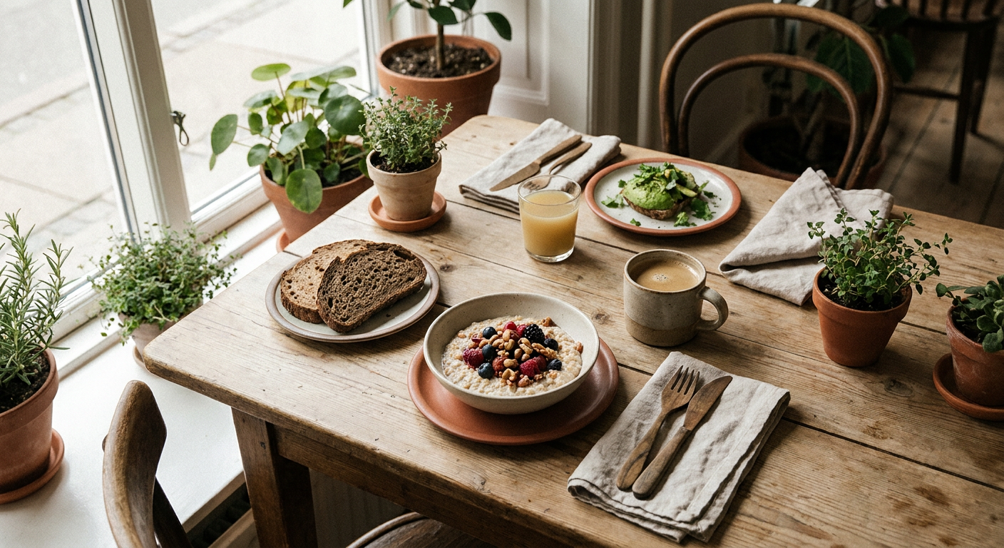 Plantebaseret morgenmad ude i Københavns caféer