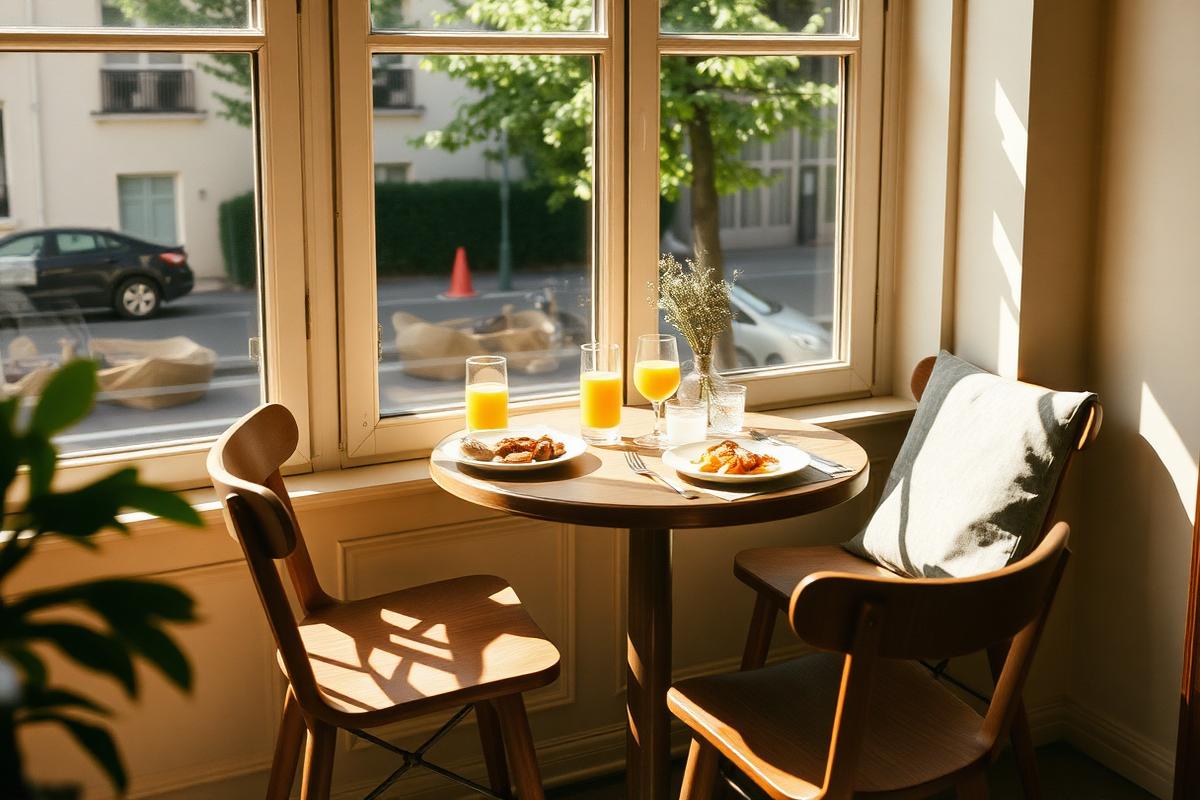 Brunchstemning hos Café Bopa i Bopa Plads